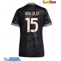 Juventus Pierre Kalulu #15 Replica Third Shirt Ladies 2025-26 Short Sleeve